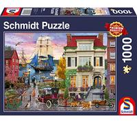 Schmidt Spiele 58989 Navire dans Le Port, Puzzle de 1000 pièces