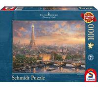 Schmidt-Spiele Puzzle Thomas Kinkade – Paris, Ville de l'Amour – 1000 pièces