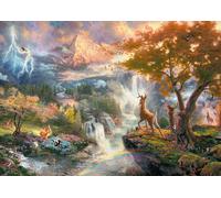 Schmidt Spiele 59486 Thomas Kinkade, Disney, Bambi, puzzle de 1000 pièces