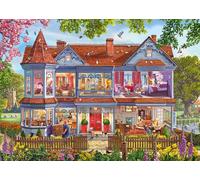 Schmidt-Spiele Puzzle 59709 – 1000 pièces – Maison au Printemps, Multicolore