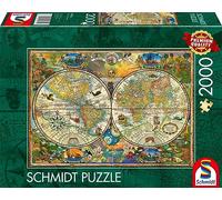 Schmidt Spiele 59741 Formes de la Terre, 2000 pièces Puzzle