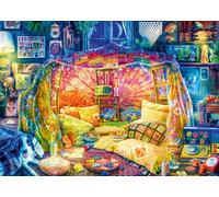 Schmidt-Spiele Puzzle 59742 Grotte Confortable – 1000 pièces, multicolore