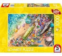 Schmidt Spiele 59769 Puzzle Lumineux de Plage 1000 pièces, Multicolore