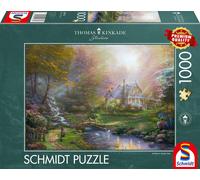 Schmidt Spiele 59776 Thomas Kinkade, A Mother's Perfect Day Jigsaw Puzzle 1000 P