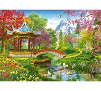 Schmidt Spiele 59786 Puzzle Zen Garden 1000 pièces, Multicolore
