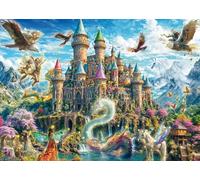 Puzzle - SCHMIDT - Château de Conte de fées - 1000 pièces - Multicolore - À partir de 12 ans