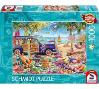 Schmidt Spiele 59793 Temps ensoleillé sur la Plage, Puzzle de 1000 pièces