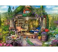 Schmidt Spiele 59794 Le Bonheur de la Maison de Jardin dans Les vignes, Puzzle de 1000 pièces