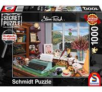 Schmidt Spiele 59920 Puzzle Secret, au Bureau, Puzzle de 1000 pièces