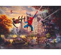 Schmidt-Spiele - Puzzle 1000 pièces - Spider-Man and Friends: The Ultimate Alliance - Thomas Kinkade
