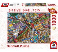 Schmidt Spiele 59966 Steve Skelton Puzzle 1000 pièces
