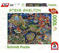 Schmidt Spiele 59968 Steve Skelton Puzzle 1000 pièces