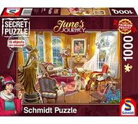 Schmidt Spiele 59975 June's Journey, Salon of The Orchid Estate, Puzzle 1000 pièces