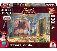 Schmidt Spiele 59976 June's Journey, Chambre à Coucher, Puzzle 1000 pièces