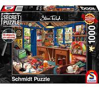 Schmidt Spiele 59977 Puzzle Secret, Atelier du Père, Puzzle de 1000 pièces