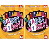 Schmidt Spiele 75054 ne Convient Pas, Jeu de Cartes (Lot de 2)