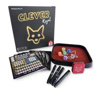 Schmidt Spiele 88541 - Clever ! Royal Deluxe Edition - Jeu de Rouler et Écrire Des Dés - Stratégie - Jeu Rapide - Jeu De Société - Version Anglaise