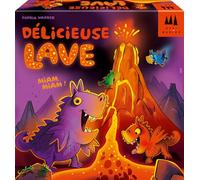 Schmidt Spiele 88938 Delicieuse Lave, Jeux de Société Famille & Junior, Marque DREI Magier, Rouge et Vert