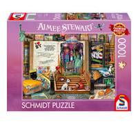 Schmidt-Spiele Puzzle Souvenirs de New York – Aimee Steward – 1000 pièces – Dès 12 ans