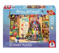 Schmidt-Spiele – Puzzle Souvenirs de Paris (Aimee Steward) – 1000 pièces – 58599