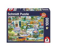 Puzzles Autocollants De Voyage, 1000 Pcs