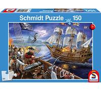 Schmidt Spiele - Aventure avec Les Pirates Puzzle - 150 pièces, 56252