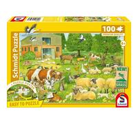Schmidt Spiele Familles Danimaux À La Ferme, 100 Pcs
