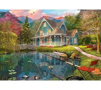Schmidt Spiele Havre De Paix Au Bord Dun Lac, 1000 Pcs