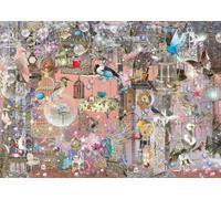 Schmidt Spiele- Ilona Reny Puzzle de 1000 pièces Rose, 59946, coloré