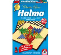 Schmidt Spiele Jeu familial de stratégie Halma avec grandes pièces 49217