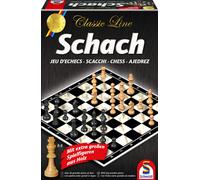 Schmidt Spiele jeu familial jeu de stratégie échecs grandes pièces 49082