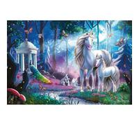 Schmidt Spiele Jument licorne avec poulain, 200 pièces