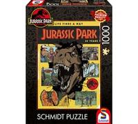 Schmidt-Spiele Puzzle Jurassic Park 58580 – 30 ans La vie trouve un chemin – 1000 pièces