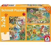 Schmidt Spiele KIPU3x24T S'amuser avec les dinosaures 0 0 STK