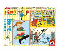 Schmidt Spiele KIPU3x48T Pippi comme elle me plaît 0 0 STK