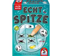 Schmidt Spiele Klein & Fein Echt Spitze, Familienspiel, Würfelspiel, Roll & Write Spiel, 49406