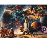 Schmidt Spiele La fascination du voyage spatial, voyager vers des galaxies lointaines - Teile