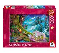 Schmidt-Spiele Puzzle 59790 - Où la Licorne et l'Elfe Disent Bonne Nuit - 1000 pièces