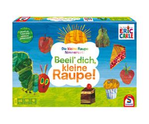 Schmidt Spiele La petite chenille gloutonne : Dépêche-toi, petite chenille !, Jeu de société