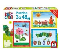 Schmidt Spiele La petite chenille gloutonne : Le monde de la petite chenille gloutonne, Puzzle