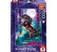 Schmidt Spiele Licorne au clair de lune, Puzzle