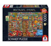 Schmidt Spiele 58613 Trésors du passé Michael Fishel Puzzle 1000 pièces en Carton d'herbe