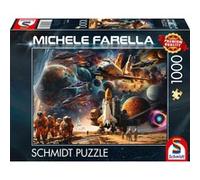 Schmidt-Spiele Puzzle Fascination 58539 - Voyage spatial vers des galaxies lointaines - 1000 pièces