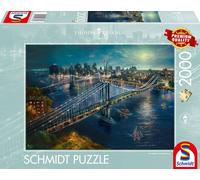 Schmidt Spiele Mond ü über Manhatten, puzzle Thomas Kinkade 2 000 pièces