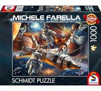Schmidt Spiele Mondes étoilés Magiques, sans apesanteur dans l'espace