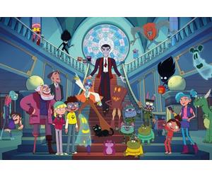 Schmidt Spiele- Monstre 56478 Puzzle pour Enfants 150 pièces Motif Monster Loving Maniacs, Dessin animé, Multicolore
