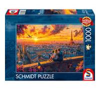 Schmidt Spiele Murmures sur le toit parisien, Puzzle