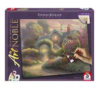 Schmidt Spiele My ArtNOBLE Thomas Kinkade - Rosebud Cottage, Peinture