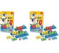 Schmidt Spiele MyRummy Kids 51439 Jeu dans Une boîte métallique Multicolore (Lot de 2)