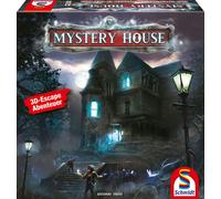 Schmidt Spiele Mystery House Escape Spiel, Abenteuerspiel, 3D Escape Room, für 1-5 Spieler, 49373
